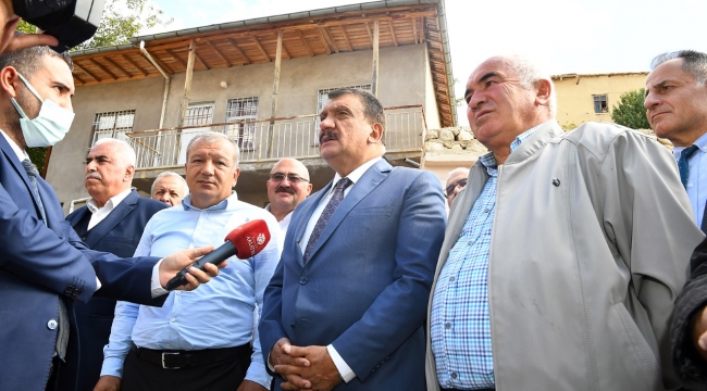 Başkan Gürkan ,Gökçeören Mahallesindeki Alt ve Üst Yapı Çalışmalarını İnceledi.