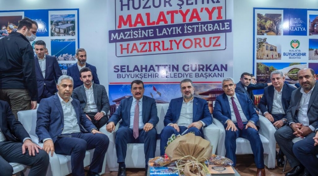 Başkan Gürkan Malatya Tanıtım Günlerine katıldı