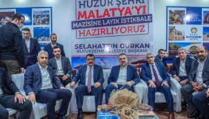 Başkan Gürkan Malatya Tanıtım Günlerine katıldı