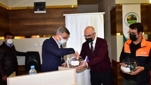 Depremzedeler için kura çekimi yapıldı