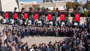 MASKİ Genel Müdürlüğüne 20 Yeni İş Makinası katıldı