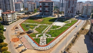 Yeşilyurt belediyesi kent parklarıyla göz doldurdu