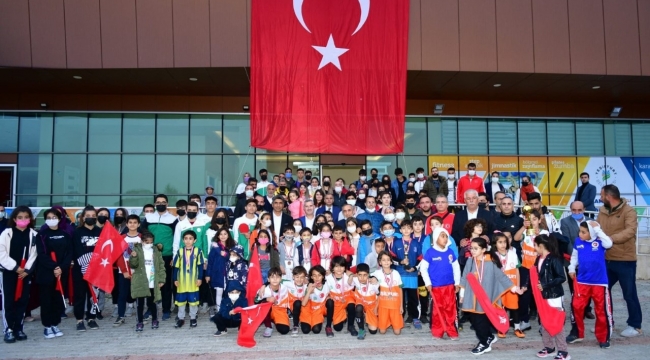 Yeşilyurt'ta cumhuriyet bayramı coşkusu