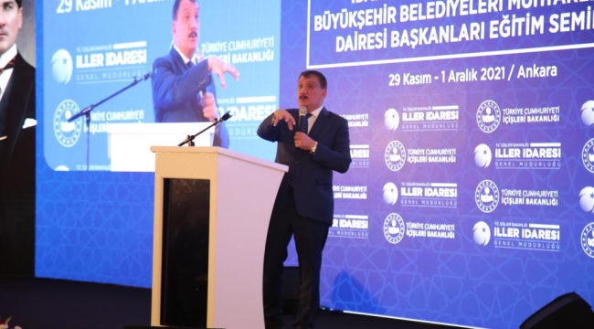 Başkan Gürkan konuşmacı olarak katıldı