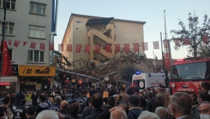 Çöken binaya tutuklama