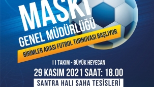 MASKİ'de futbol turnuvası