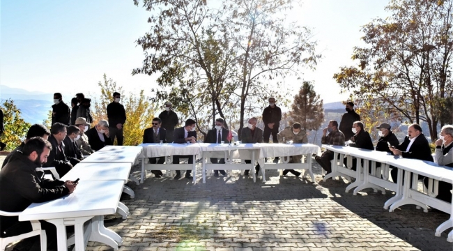 Vali Baruş 4.7 Büyüklüğündeki Deprem Nedeniyle Pütürge'de