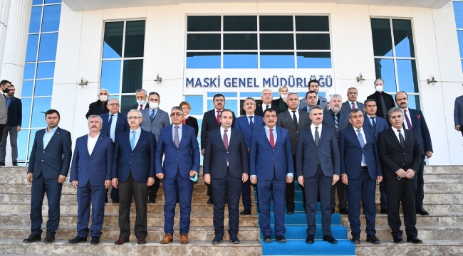 Başkan Gürkan, MASKİ çalışanlarıyla bir araya geldi