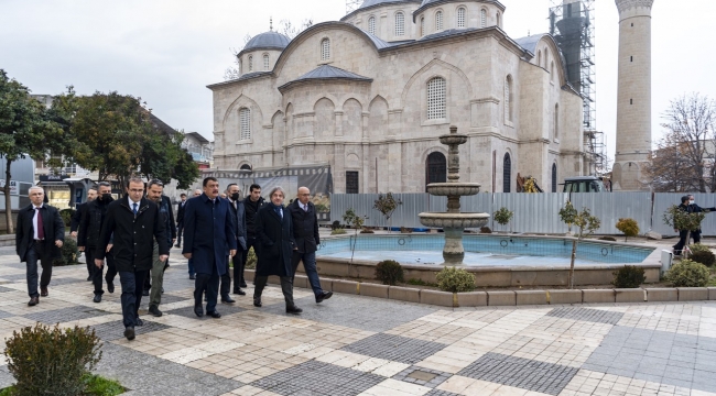 Kültür ve Turizm Bakan Yardımcısı Demircan Malatya'da incelemelerde bulundu