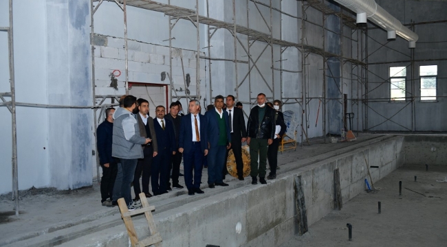 "Yarı Olimpik Yüzme Havuzumuzu 2022 Yılı Bahar Ayında Gençlerimizle Buluşturacağız"
