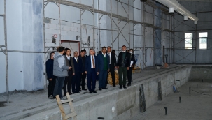 "Yarı Olimpik Yüzme Havuzumuzu 2022 Yılı Bahar Ayında Gençlerimizle Buluşturacağız"