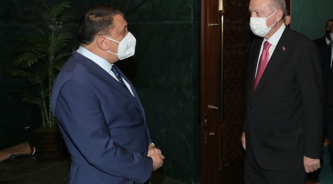 Başkan Gürkan, Cumhurbaşkanı Recep Tayyip Erdoğan İle Görüştü