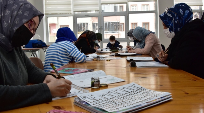 Kernek Külliyesinde atölye çalışmaları devam ediyor