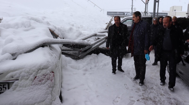 Keskin'den galerici esnafına geçmiş olsun ziyareti