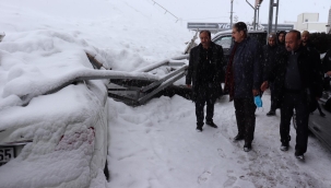 Keskin'den galerici esnafına geçmiş olsun ziyareti
