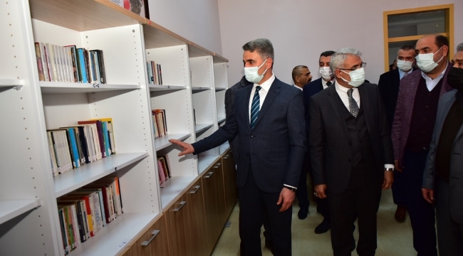 Şehit Mehmet Çelik'in Adını Taşıyan Kütüphane Törenle Açıldı
