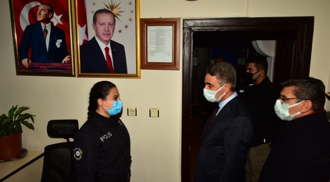 Vali Baruş'tan Yeni Yıl Ziyaretleri