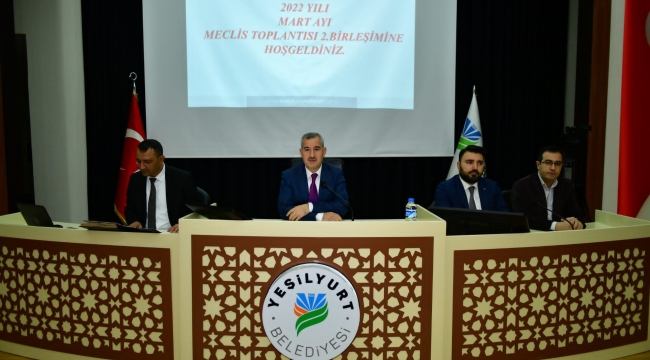 Yeşilyurt Belediye Meclisi Mart ayı toplantılarını tamamladı ​​​​​​​