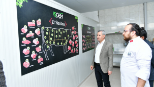 Yeşilyurt Belediyesi et entegre tesisi hizmete girdi