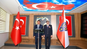 Başkan Gürkan Emniyet Müdürü Dağdeviren'e ziyaret