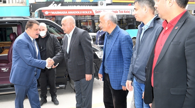 Başkan Gürkan Fırıncılar Odasını ziyaret etti
