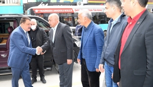 Başkan Gürkan Fırıncılar Odasını ziyaret etti