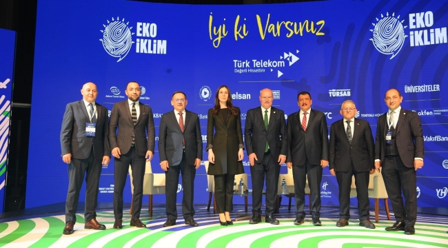 Başkan Gürkan İklim zirvesinde konuştu