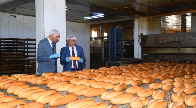  Başkan Gürkan,MEGSAŞ'ta incelemede bulundu