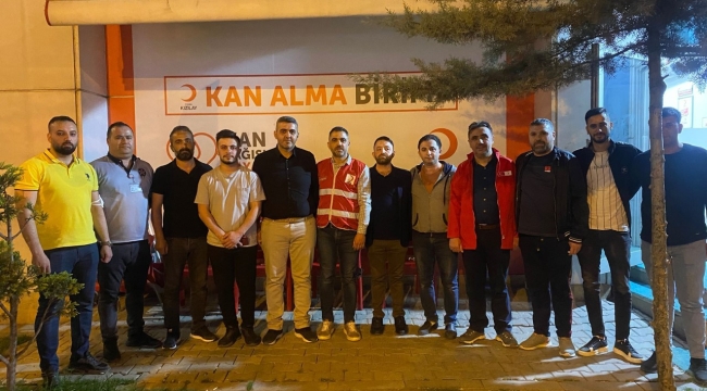 Başkan Kurt'un Kan bağışı çağrısına jet yanıt