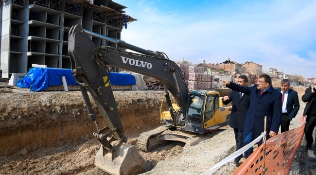 Beydağı'na  kanalboyu inşa ediliyor