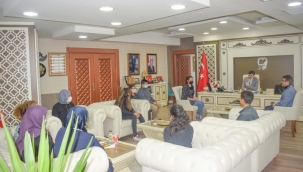 Kent Konseyi çocuk meclisinden emniyet Müdürüne ziyaret