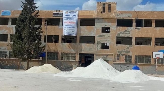 SülukGabri ilk ve ortaokulunun tadilatı yapılarak eğitime açılacak