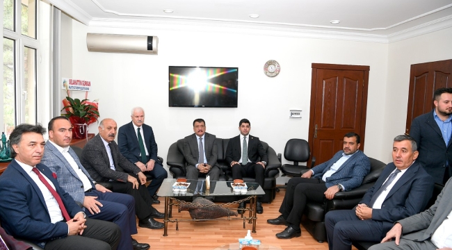 Başkan Gürkan Doğanşehir Kaymaklığını ziyaret etti.