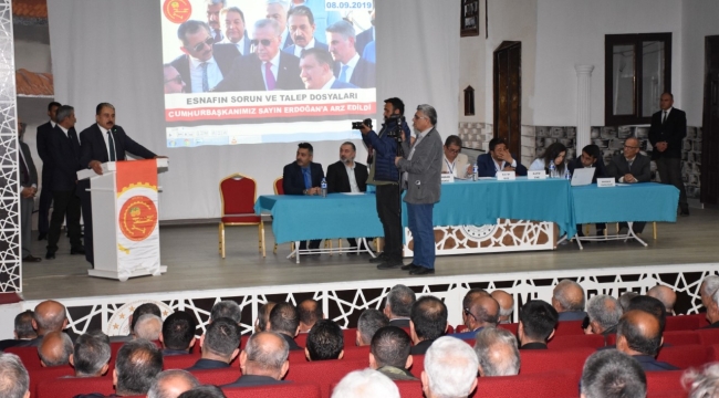 MESOB'da Keskin güven tazeledi