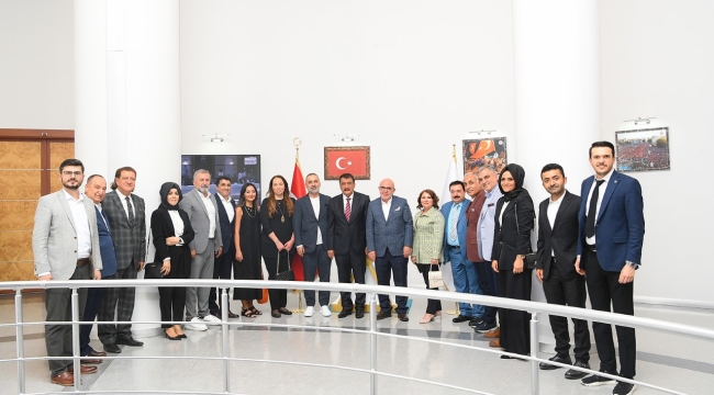 MİAD' dan Başkan Gürkan'a ziyaret