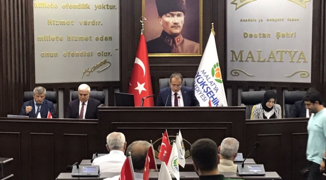 Büyükşehir Belediye Meclisi Temmuz ayı II. Birleşimi gerçekleşti