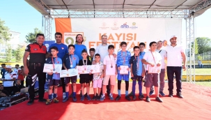 Kayısı festivali kapsamında spor şenliği düzenlendi 