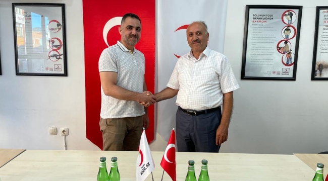 Kızılay Malatya Şube Başkanlığı'na Osman Korkut getirildi.