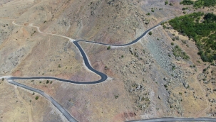 Kale ilçesine bağlı Çanakçı, Tepebaşı ve Salkımlı grup yolu asfaltlandı