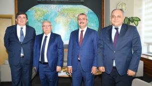 Onikişubat Belediye Başkanı Mahçiçek'ten Büyükşehir Belediyesine ziyaret