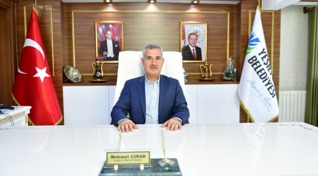 Başkan Çınardan Yeni Yıl Kutlama Mesajı