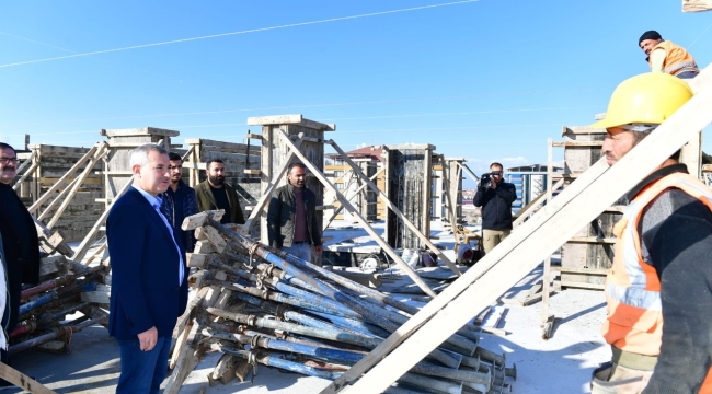 "Belediyemizin Kaynaklarıyla Sağlam ve Depreme Dayanıklı Binalar İnşa Ediyoruz"