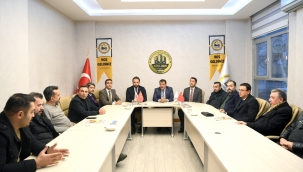 BAŞKAN GÜRKAN MİMDER'İ ZİYARET ETTİ