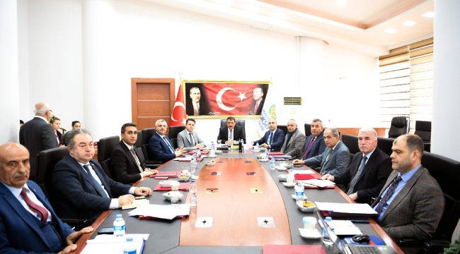 Doğanyol ilçe istişare toplantısı yapıldı