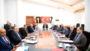 Doğanyol ilçe istişare toplantısı yapıldı