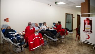 MASKİ'den kan bağışı