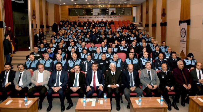 Zabıta Akademisi" programı sertifika töreni