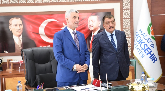 Bakan Bolat'tan Başkan Gürkan'a ziyaret