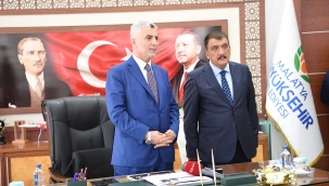 Bakan Bolat'tan Başkan Gürkan'a ziyaret