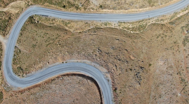 Üçgöze yolu asfaltanıyor